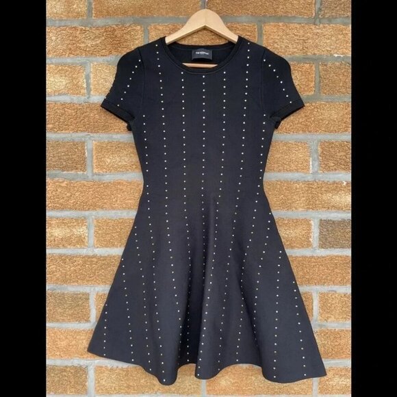 THE KOOPLES Studded Knit Dress Size 1 - Picture 4 of 11